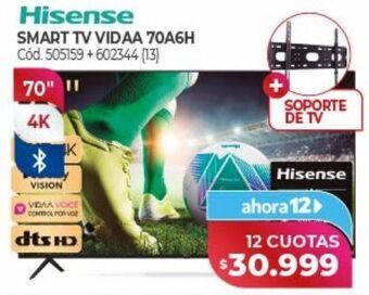 Naldo Lombardi Smart tv hisense oferta