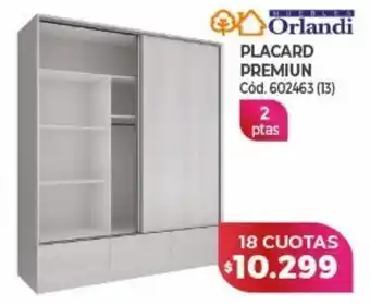 Naldo Lombardi Placard premium oferta