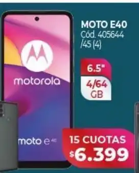 Naldo Lombardi Celular motorola e40 oferta