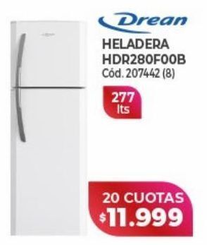 Naldo Lombardi Heladera drean oferta