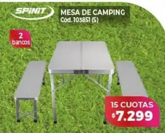Naldo Lombardi Mesa de camping oferta