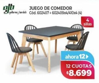 Naldo Lombardi Juego de comedor oferta