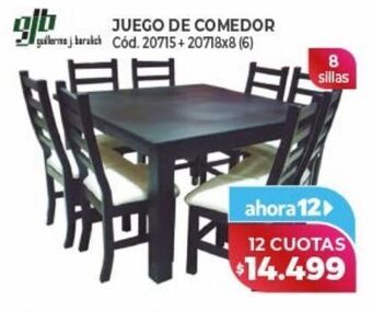 Naldo Lombardi Juego de comedor oferta