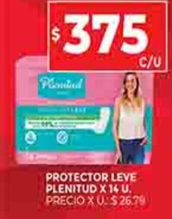 Supermercados DIA Protector Leve Plenitud x 14u oferta