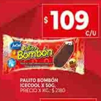 Supermercados DIA Palito Bombón Icecool x 50g oferta