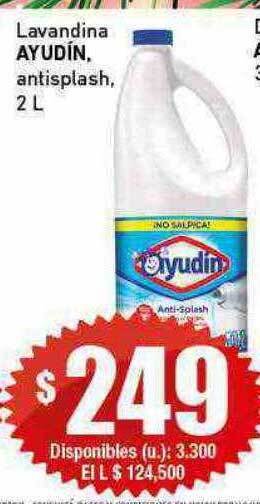 Cooperativa Obrera Lavandina ayudin oferta