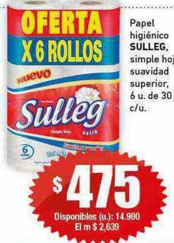 Cooperativa Obrera Papel higiénico sulleg oferta