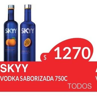 Masivos Skyy Vodka Saborizada 750c oferta