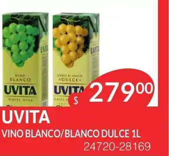 Uvita Vino Blanco/Blanco Dulce 1L