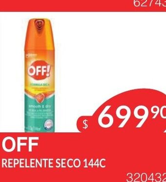 Masivos Off Repelente Seco 144c oferta