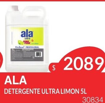 Masivos Ala Detergente Ultra Limon 5L oferta