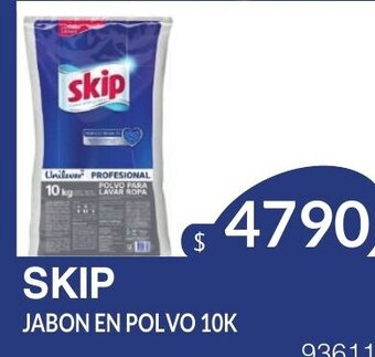 Masivos Skip Jabon en Polvo 10K oferta