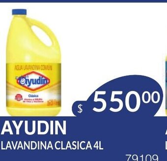 Masivos Ayudin Lavandina Clasica 4L oferta