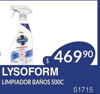 Masivos Lysoform Limpiador Baños 500c oferta