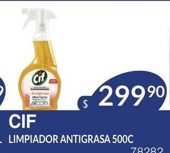 Masivos Cif Limpiador Antigrasa 500c oferta