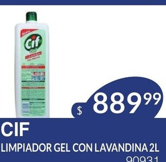 Masivos Cif Limpiador Gel Con Lavandina 2L oferta
