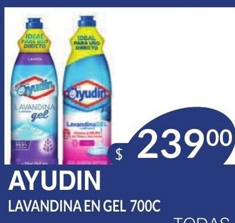 Masivos Ayudin Lavandina En Gel 700c oferta
