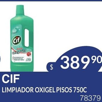 Masivos Cif Limpiador Oxigel Pisos 750c oferta