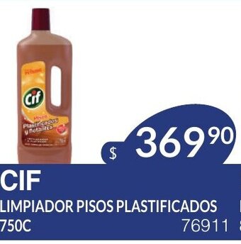 Masivos Cif Limpiador Pisos Plastificados 750c oferta