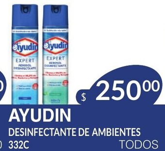 Masivos Ayudin Desinfectante de Ambientes 332c oferta