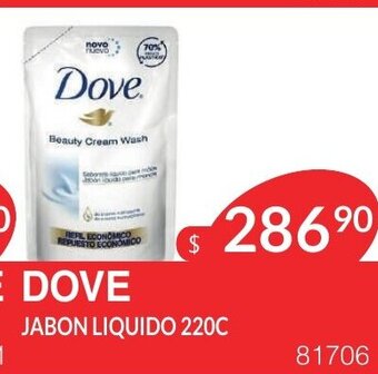 Masivos Dove Jabon Liquido 220c oferta