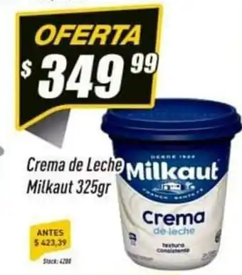 Supermercados Comodin Crema de Leche Milkaut 325gr oferta