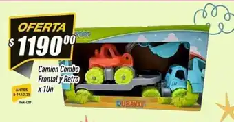 Supermercados Comodin Camion Combo Frontal Y Retro x 1un oferta