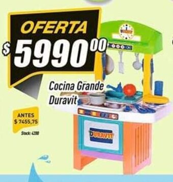 Supermercados Comodin Cocina Grande Duravit oferta