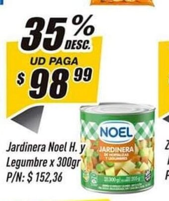 Supermercados Comodin jardinera Noel H. Y Legumbre x 300gr oferta