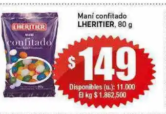 Cooperativa Obrera Maní confitado lheritier oferta