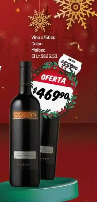 El Nene Vino colon malbec oferta
