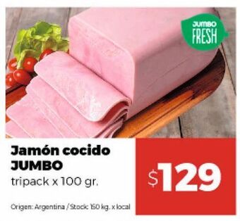 Disco Jamón cocido jumbo oferta