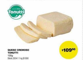 Atomo Conviene Queso cremoso tonutti oferta