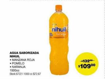 Atomo Conviene Agua saborizada nihuil oferta