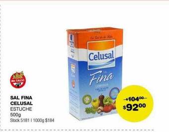 Atomo Conviene Sal fina celusal estuche oferta