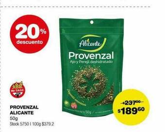 Atomo Conviene Provenzal alicante 20% descuento oferta