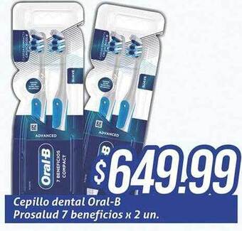 Gomez Pardo Cepillo dental oral-b prosalud 7 beneficios oferta