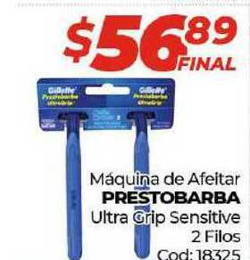 Diarco Prestobarba Máquina de Afeitar Ultra Grip Sensitive 2 Filos oferta