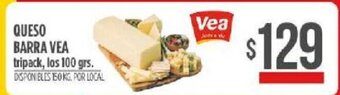 Supermercados Vea Queso Barra Vea oferta