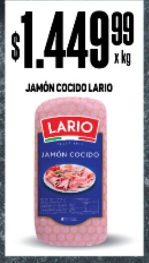 Makro Jamón Cocido Lario oferta