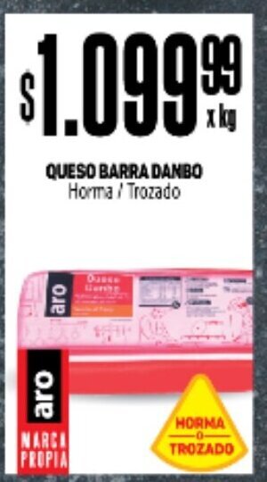 Makro Queso Barra Danbo oferta