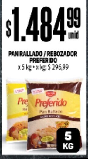 Makro Pan Rallado / Rebozador Preferido oferta