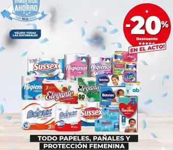 Supermayorista Vital Todo Papeles, Pañales y Protección Femenina oferta