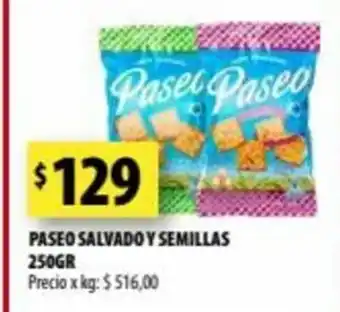Punto Mayorista Paseo Salvado Y Semillas 250gr oferta