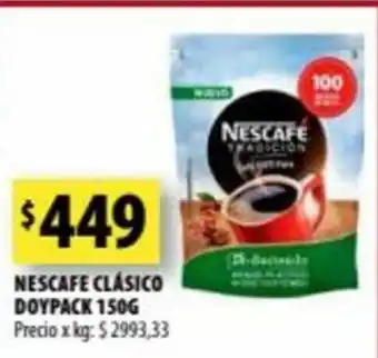 Nescafe Clásico Doypack 150g