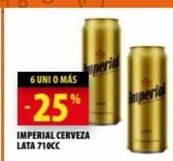 Punto Mayorista Imperial Cerveza Lata 710cc oferta