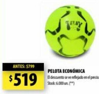 Punto Mayorista Pelota Económica oferta