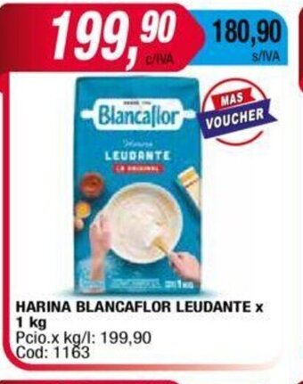 Maxiconsumo Harina Blancaflor Leudante x 1kg oferta