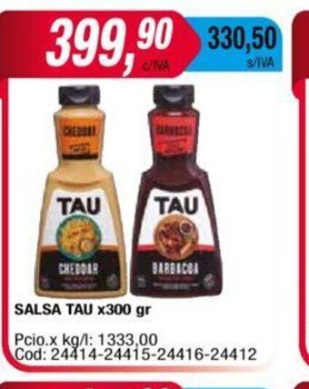 Maxiconsumo Salsa Tau x 300gr oferta