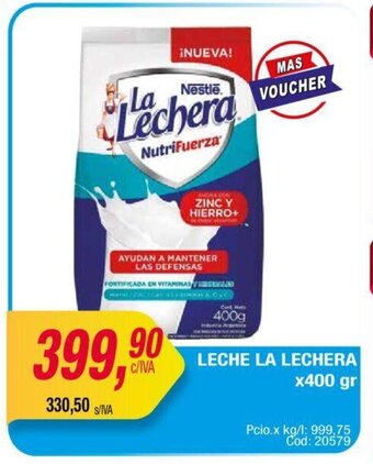 Maxiconsumo Leche la Lechera x 400gr oferta